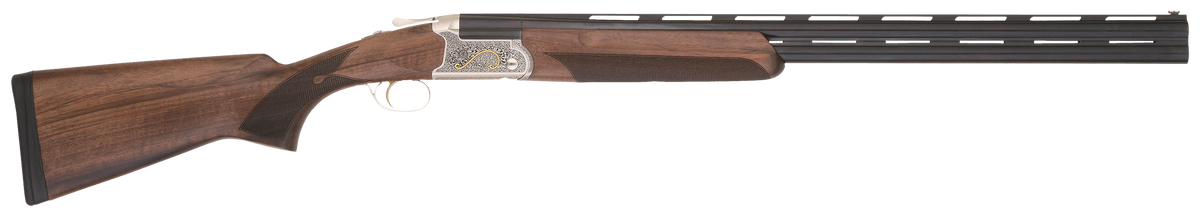 TriStar Trinity II 12 Gauge 28" 2rd 3" Chamber O/U Break Open Shotgun - Gold Inlay Receiver, Turkish Walnut