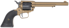 Heritage Mfg Rough Rider 22 LR 6.5" 6-Shot SAO Revolver - Burnt Bronze Cerakote
