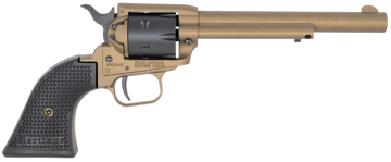 Heritage Mfg Rough Rider 22 LR 6.5" 6-Shot SAO Revolver - Burnt Bronze Cerakote