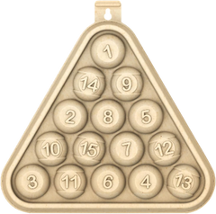 Birchwood Casey 3D Pool Rack Target 15.75" Tan 3 Per Pack