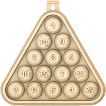 Birchwood Casey 3D Pool Rack Target 15.75" Tan 3 Per Pack