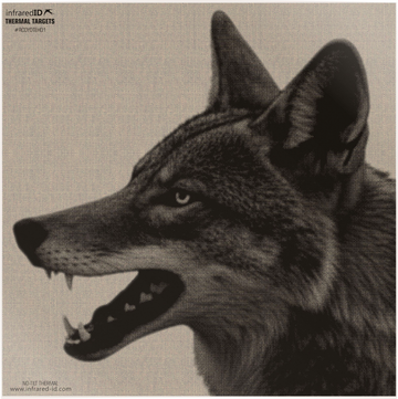 Reshet Graf Infrared-ID RCOYOTEHD1 Coyote Head Thermal Target