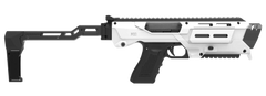 Meta Tactical MX-1 Glock Conversion Kit with Folding Stabilizer - White