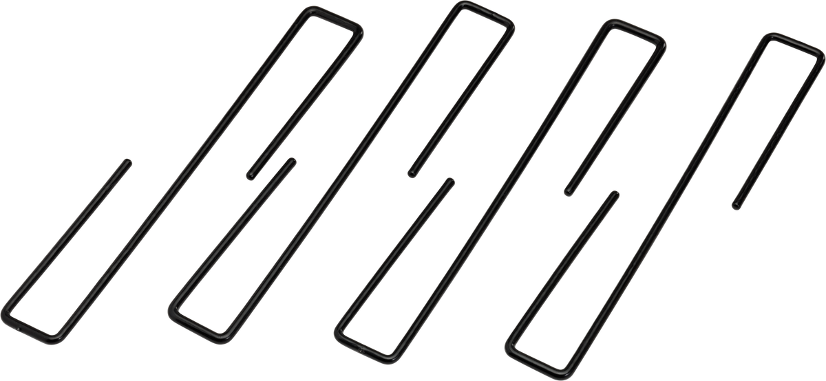 Hornady 95870 Universal Handgun Hangers Steel Black 4 Pack