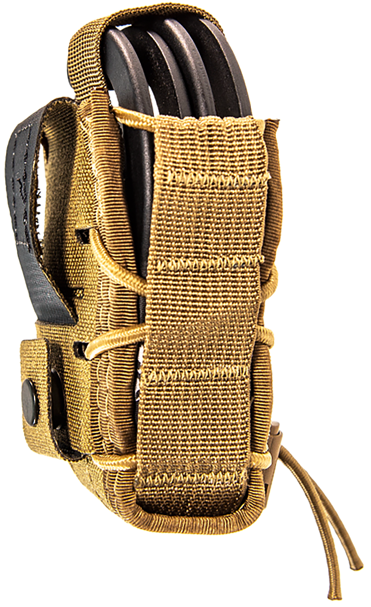 High Speed Gear 13DC10CB TACO Handcuff Holder Nylon Coyote Brown Adaptable Belt Mount Up to 2.25"