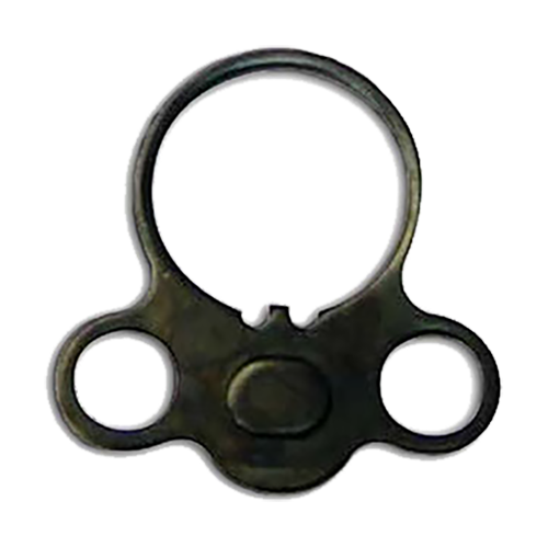 ProMag PM140A Sling Attachment Plate Single Point Dual Loop Black Oxide Steel