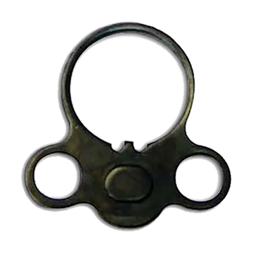 ProMag PM140A Sling Attachment Plate Single Point Dual Loop Black Oxide Steel