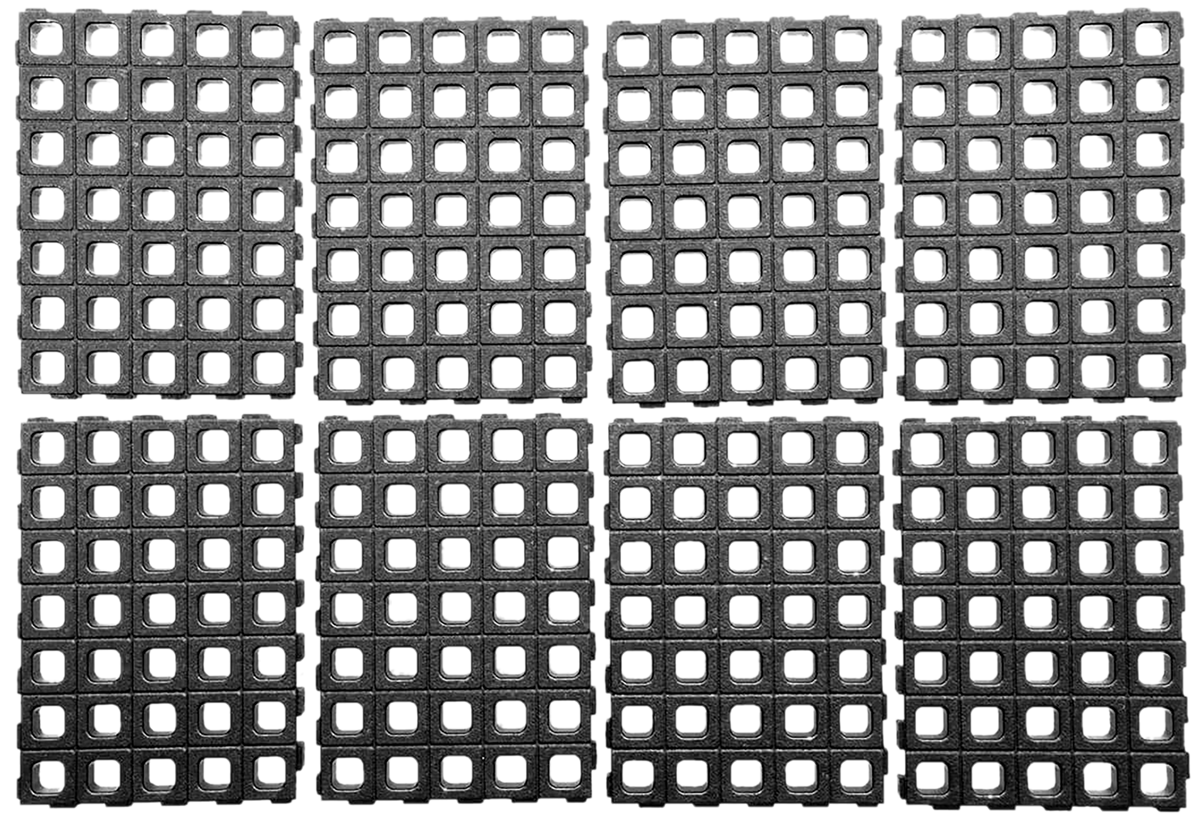 Magpul Industries DAKA Universal GRID Organizer - Rifle Black Polypropylene
