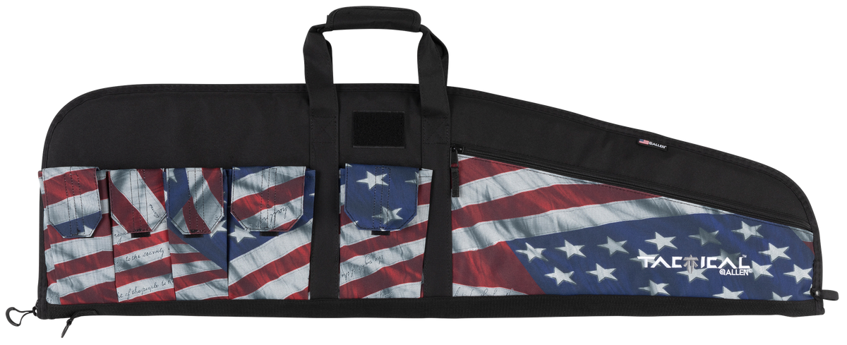 Allen 1062 Victory 42" Tactical Rifle Case Endura Stars & Stripes w/Black Trim