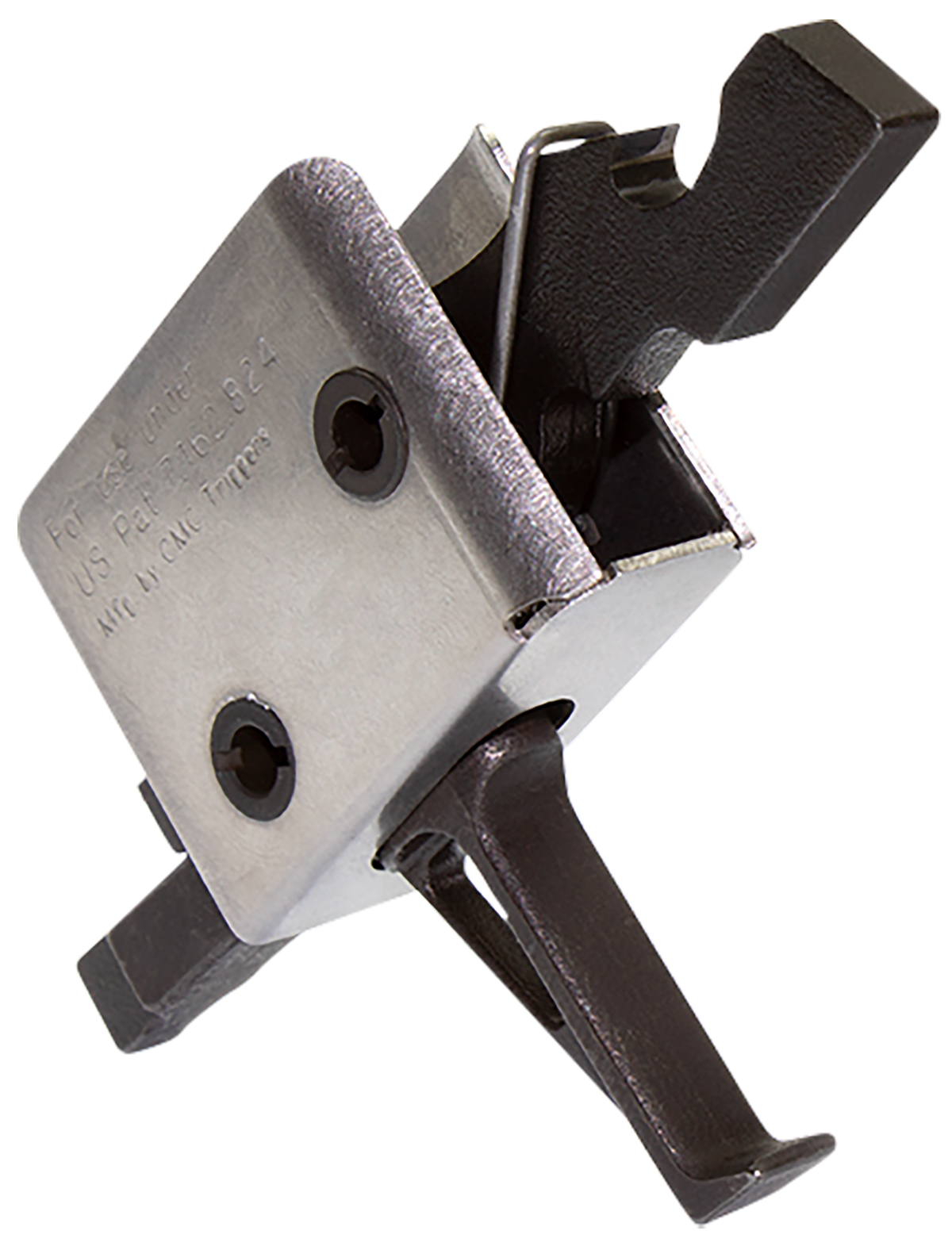 CMC Triggers 91507 Drop-In AR-15 Single-Stage Flat 3.50 lbs Trigger - Black/Silver