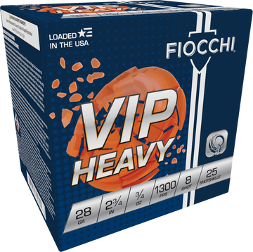 Fiocchi Exacta Target VIP Heavy 28 Gauge 2.75" 3/4 oz 8 Shot - Box or Case