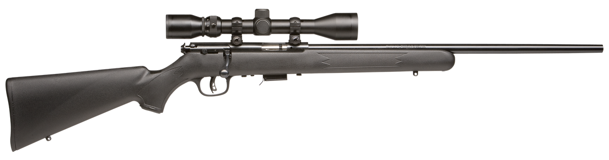 Savage 93R17 FXP 17 HMR 21" 5+1 Bolt-Action Rifle w/3-9x40mm Scope