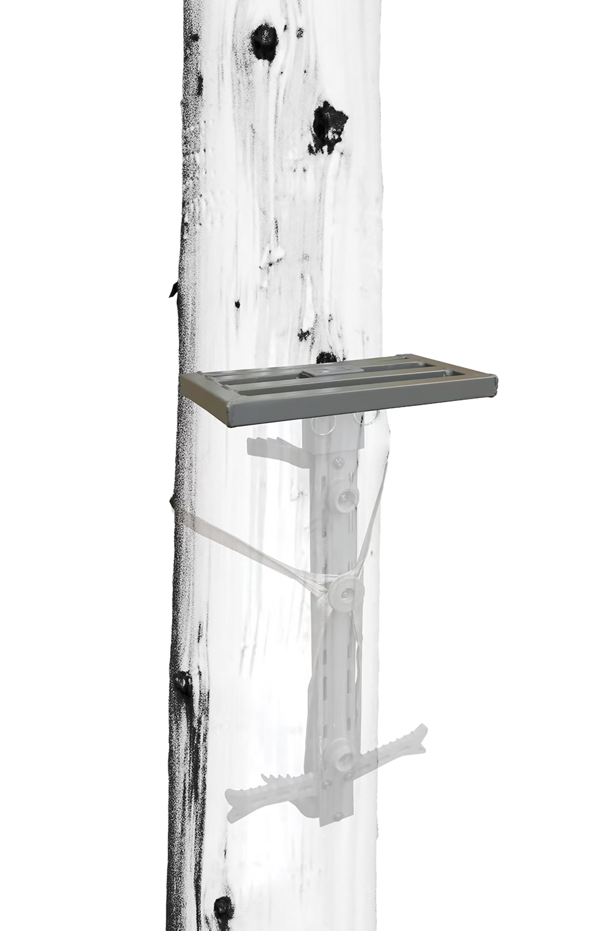 Hawk Helium HSP Platform Aluminum 10" x 6" - Gray