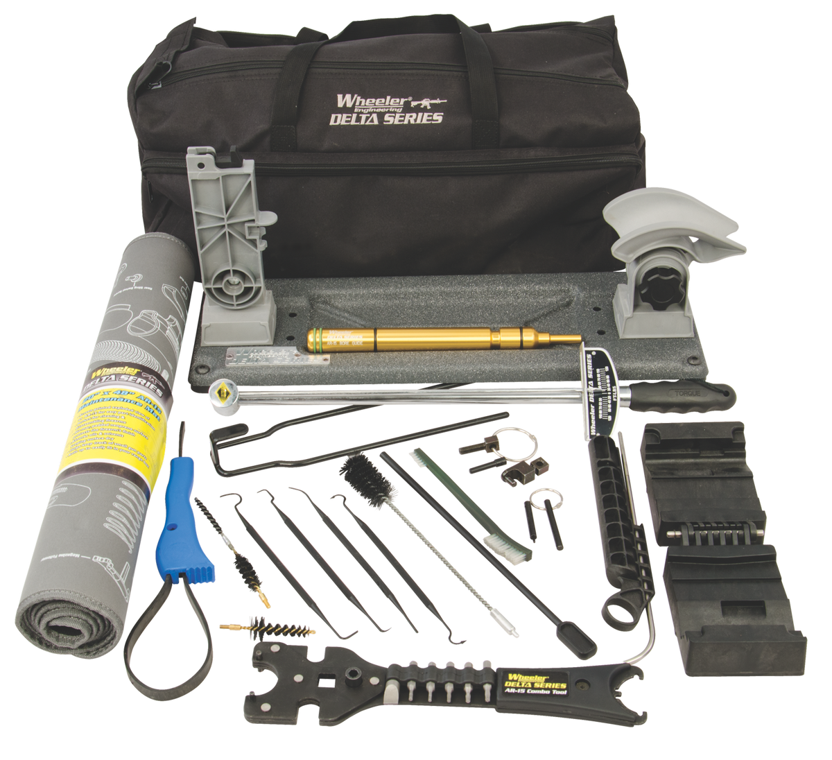 Wheeler 156555 Armorer's Professional Kit AR-15/M16 19-Piece