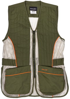Allen Ace Shooting Vest M/L Olive/Tan