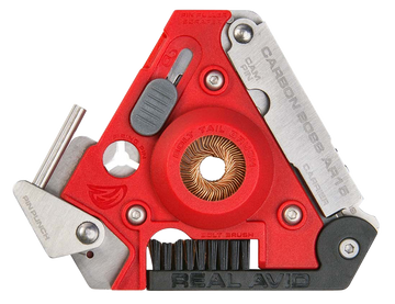 Real Avid Carbon Boss AR-15 Carbon Remover Multi-Tool - Bronze/Nylon Bristles with Nylon Case