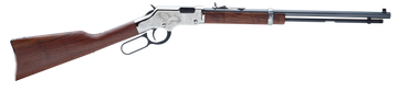 Henry H004SE2 Golden Boy Silver Eagle 2nd Edition 22 S/L/LR 20" 16 LR/21 Short Lever-Action Rifle