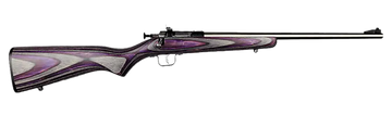 Crickett KSA2228 Youth 22 LR 16.12" 1-Rd Bolt Action Rifle - Purple Laminate Stock