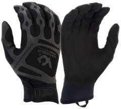 Pyramex VGTG10 Compression Training Gloves Black Synthetic Leather XL Hook & Loop