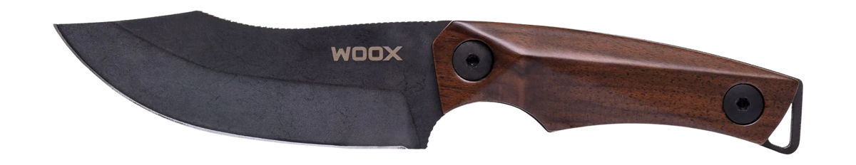 WOOX Bad Boy Hunter Fixed Blade Knife 3.75" D2 Steel Walnut Handle