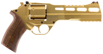 Chiappa Firearms Rhino 60DS 357 Mag 6" 6-Shot DA/SA Revolver - Gold Plated PVD