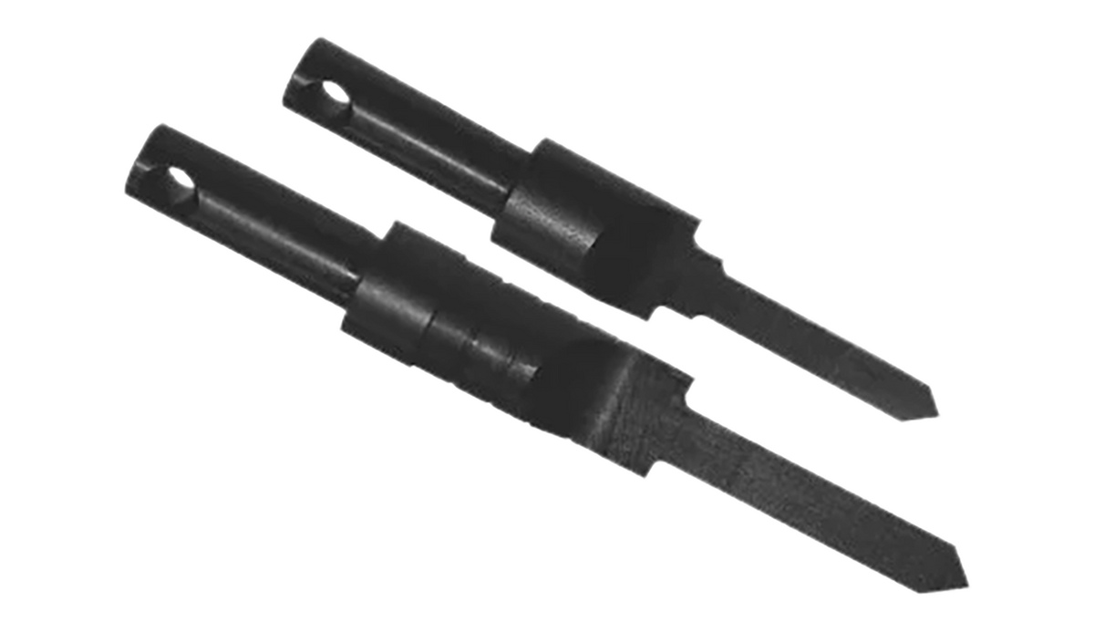 Outdoor Connection BO-6 Swivel Base Drill Bit Set Black Hardened Steel