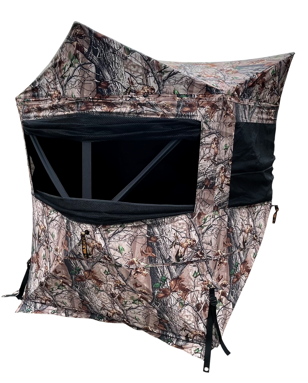 Muddy Twin Peaks Hub-Style Ground Blind - 58" x 58" x 70" Camo 600D Polyester