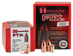 Hornady 45201 FTX Rifle 45 Cal .452 250 gr Flex Tip eXpanding - 50/Box