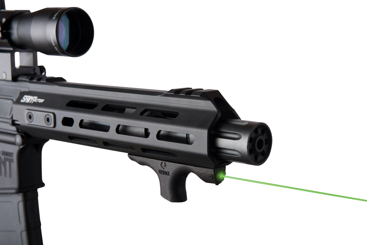 Viridian HS1 AR Hand Stop w/Green Laser M-LOK Polymer Black