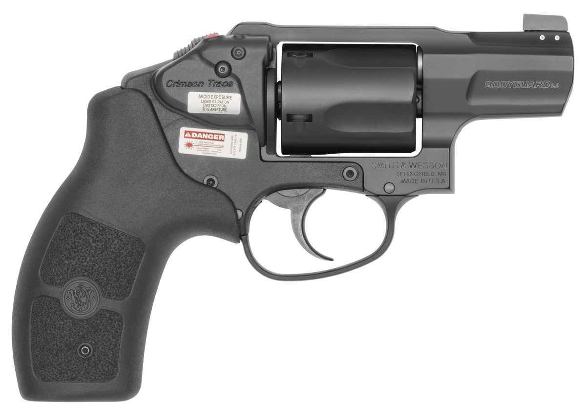 Smith & Wesson Bodyguard 2.0 .38 Special +P 1.88" 5-Shot DAO Revolver w/Crimson Trace Laser