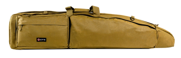 G*Outdoors Double Bolt 50" Tan Rifle Case - Holds 2 Scoped Rifles