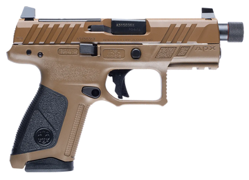 Beretta APX-A1 Compact Tactical 9mm Luger 4.2" 15+1 Semi-Auto Pistol - FDE