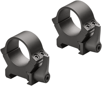 Leupold 174065 QRW2 Cross-Slot 1" Low Matte Black Quick Release Rings