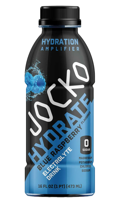 Jocko Fuel Hydrate Blue Raspberry 16oz 12-Pack