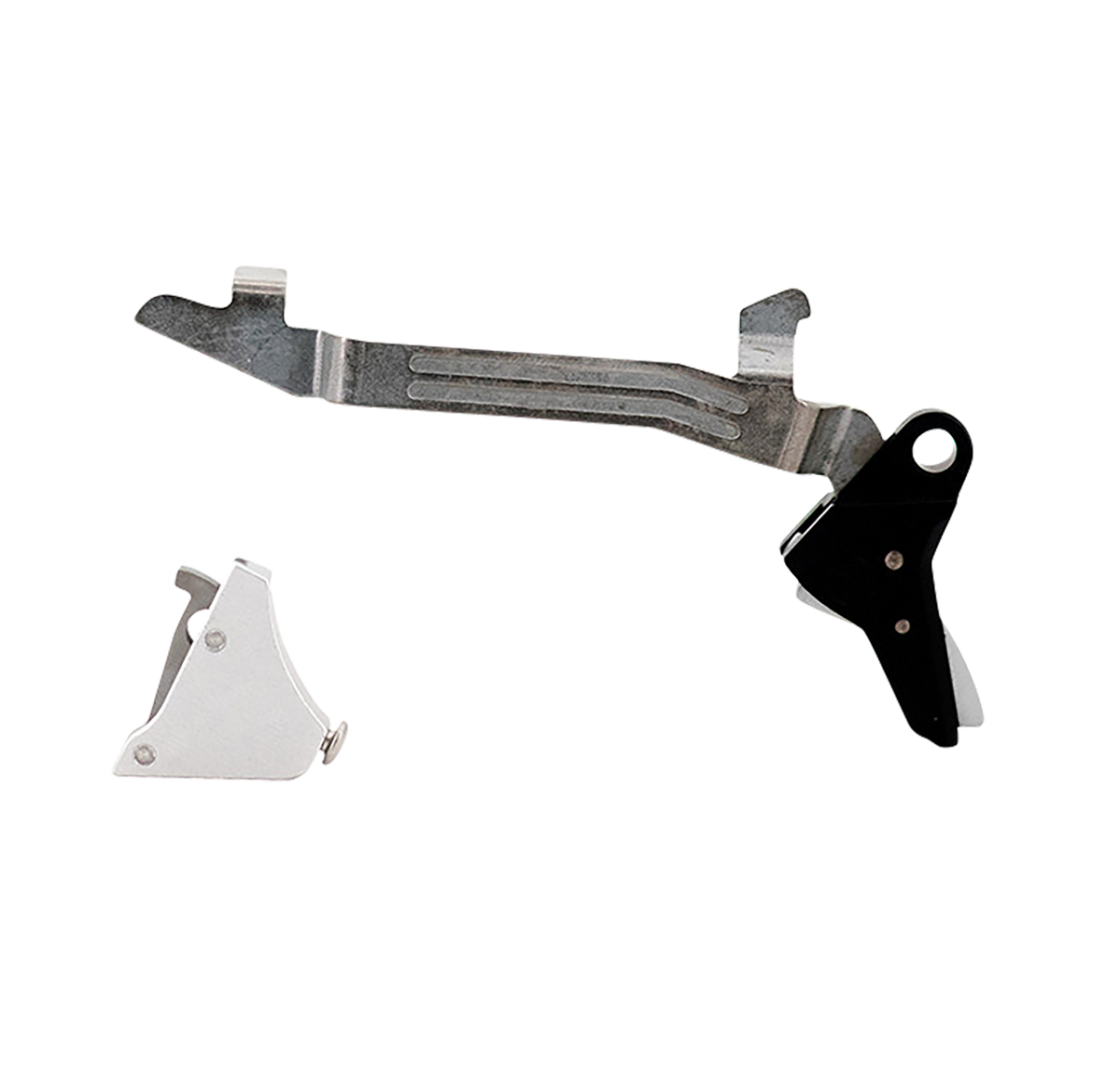 Timney Triggers Alpha Competition 10mm/45 ACP 3 lb Silver Drop-In Trigger for Glock Gen 5 Large Frame