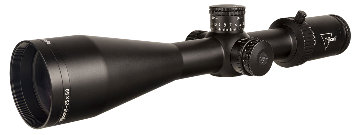 Trijicon Tenmile HX 5-25x50mm SFP Illuminated Red MOA Center Dot Riflescope - Satin Black