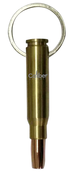 Caliber Gourmet Bottle Opener/Whistle Gold Fired Shell Casing Keychain