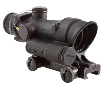 Trijicon 100190 ACOG 4x32mm LED Illuminated Red Crosshair .223/5.56 BDC Riflescope - Black Hardcoat Anodized