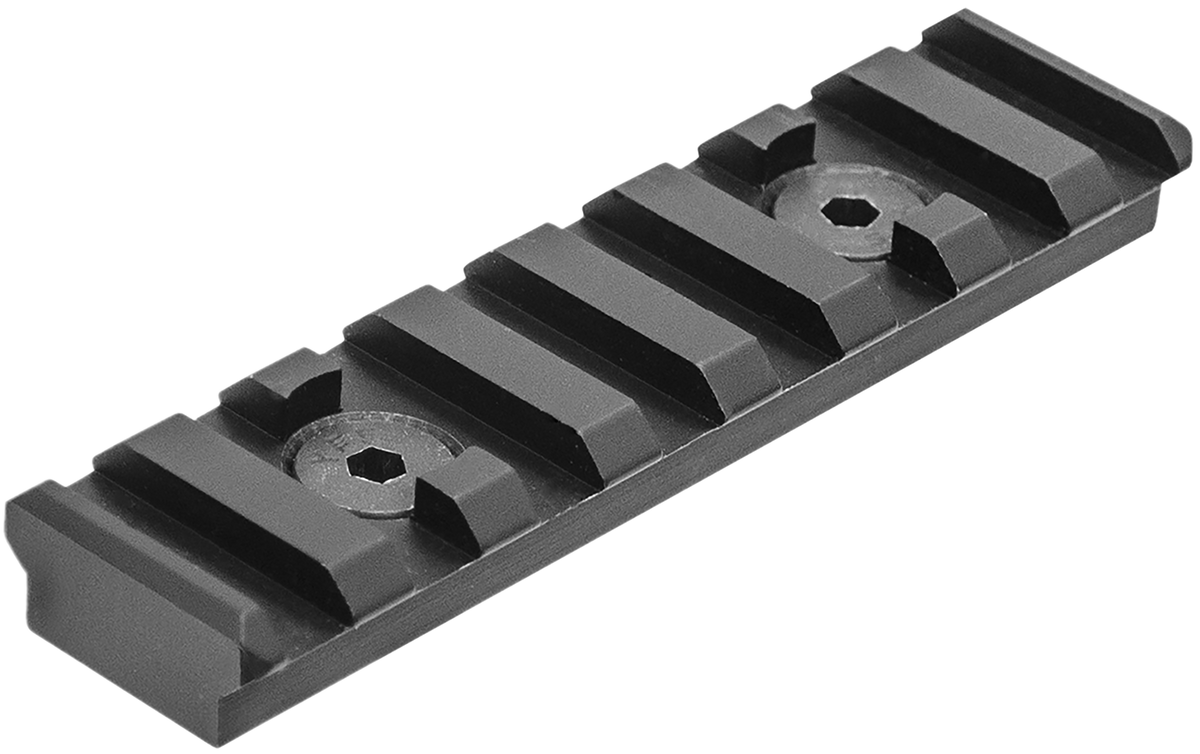 Leapers UTG PRO MTURS09M M-LOK 8-Slot Picatinny Rail Section 3.14" Black
