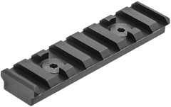 Leapers UTG PRO MTURS09M M-LOK 8-Slot Picatinny Rail Section 3.14" Black