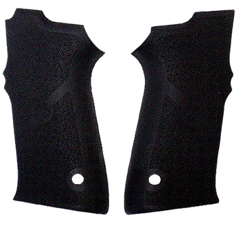 Hogue 40010 Rubber Grip Panels Black for S&W 5906, 4006