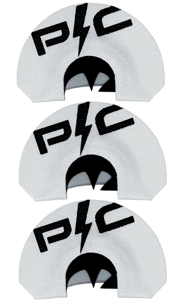 Power Calls 24256 Diaphragm Turkey Call Black/White - Yelps
