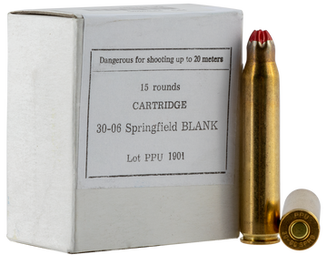 TR&Z PPU PPB3006 30-06 Springfield Blank M1999 15 Bx/54 Cs