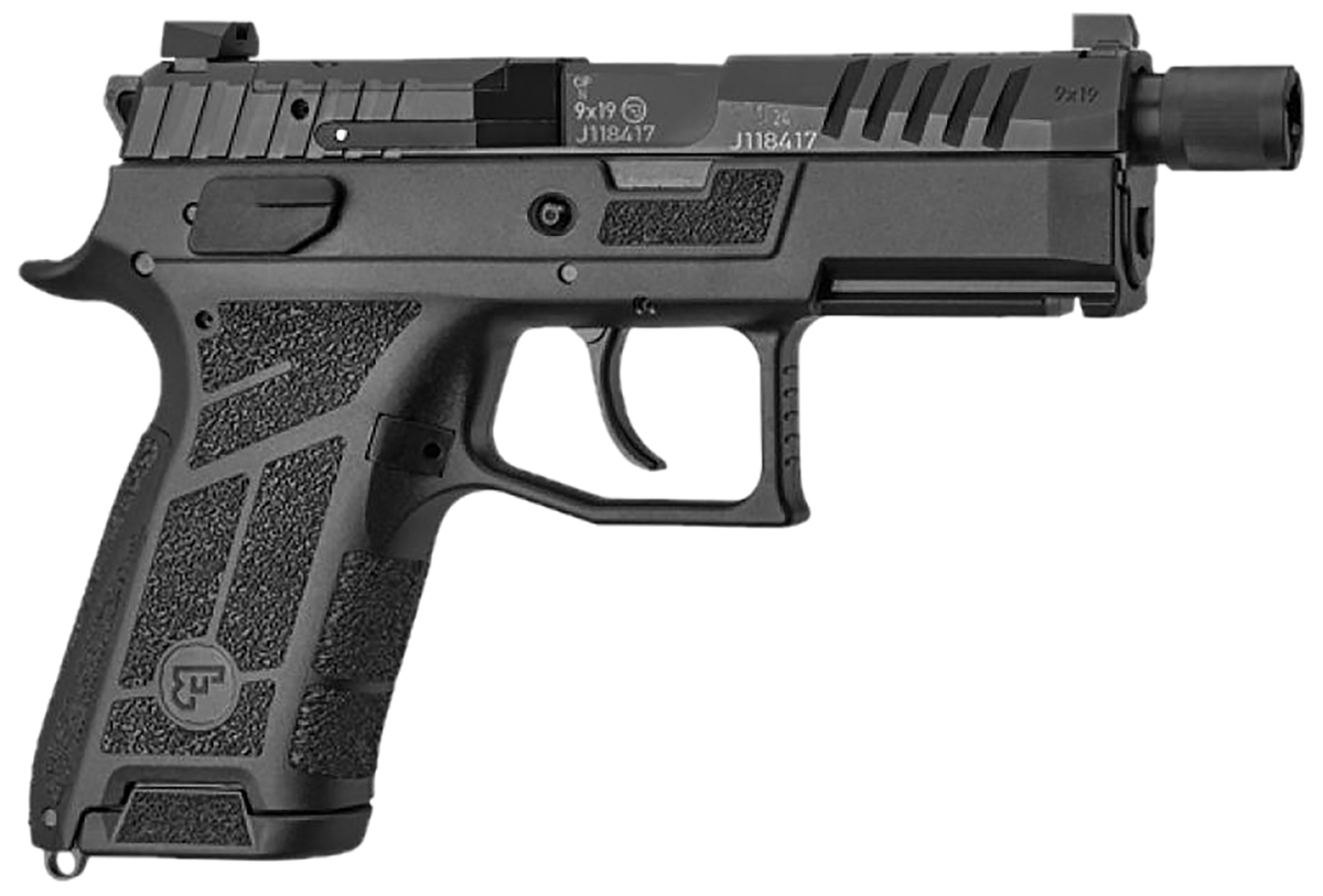 CZ P-09 C Nocturne SR 9mm 4.50" 17+1 Semi-Auto Pistol - Optic Ready - Threaded