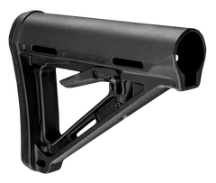 Magpul Industries MOE Carbine Stock Mil-Spec Black Polymer Collapsible 6-Position AR-15/M16/M4