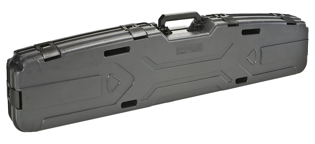 Plano Pro-Max 151200 Side-By-Side Rifle Case w/ PillarLock Black Polymer - Holds 2 Scoped Rifles
