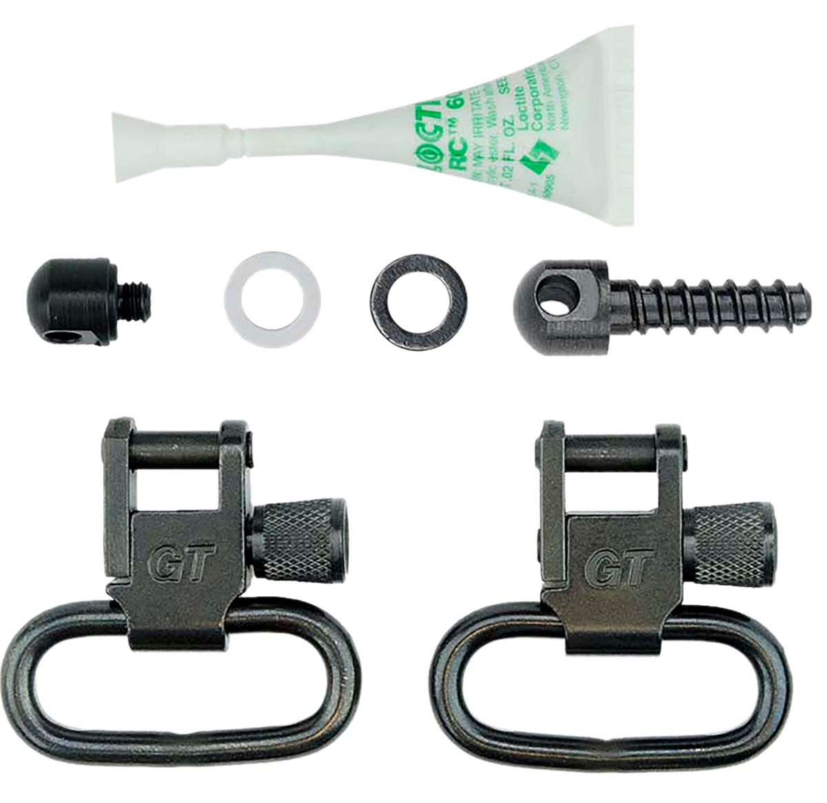 GrovTec GTSW31 Locking Swivel Set 1" Steel Black Oxide Mossberg 500