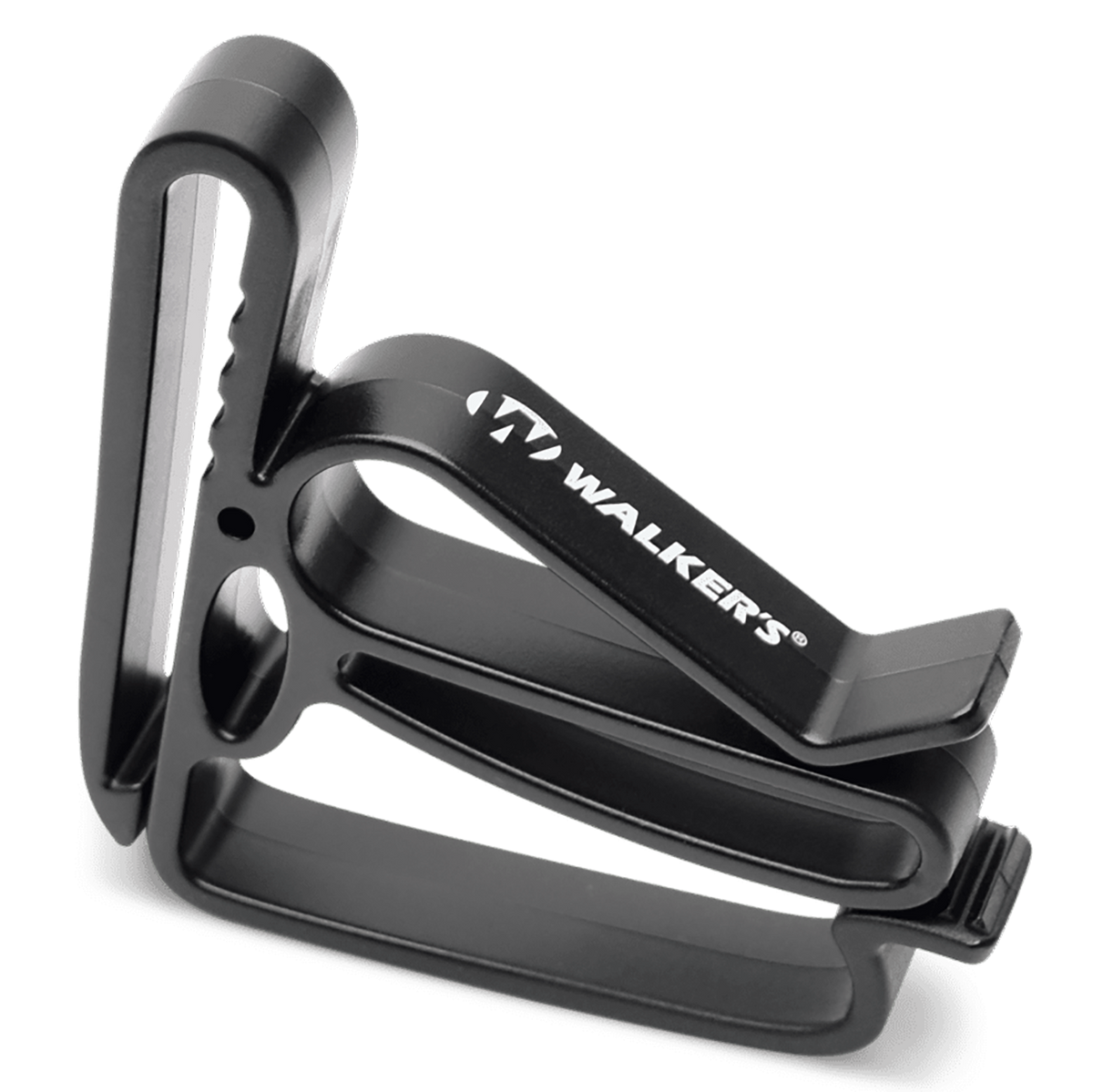 Walkers Game Ear Belt Clip Holder Universal Belt Loop Black Polymer