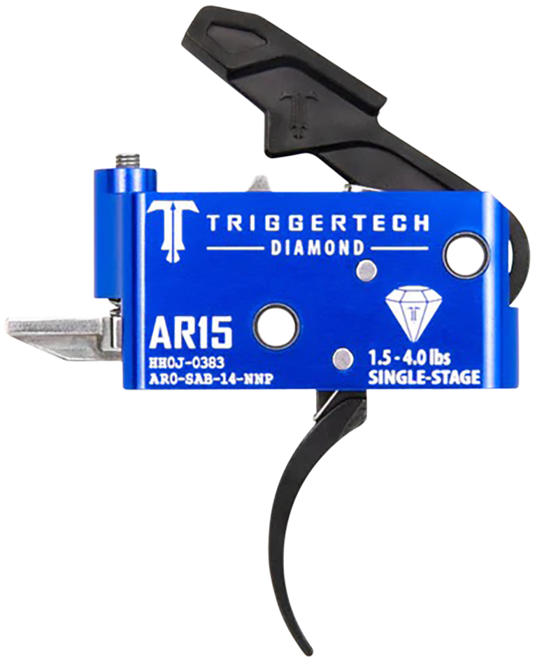 TriggerTech Diamond AR-15 1.5-4 lb Pro Curved Single-Stage Trigger