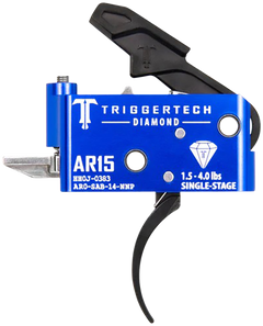 TriggerTech Diamond AR-15 1.5-4 lb Pro Curved Single-Stage Trigger